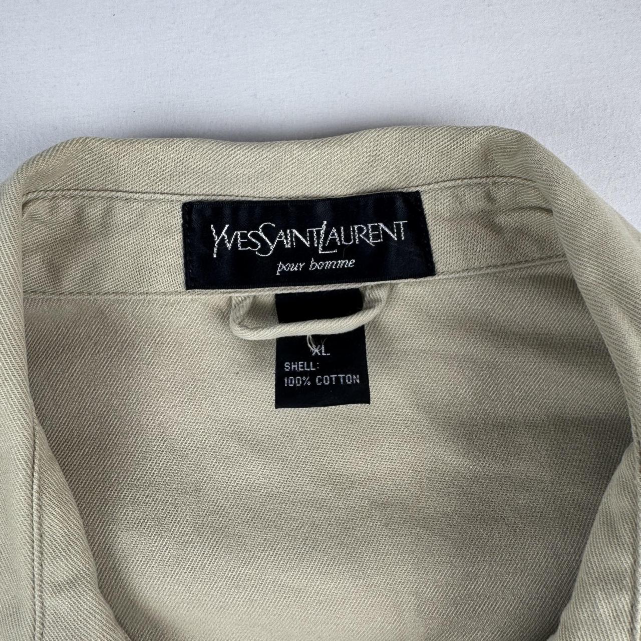 Yves Saint Laurent Jacket in Beige Size XL