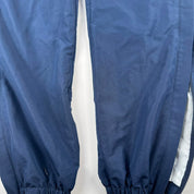 Canterbury Tracksuit Bottoms Cuffed Navy and White S