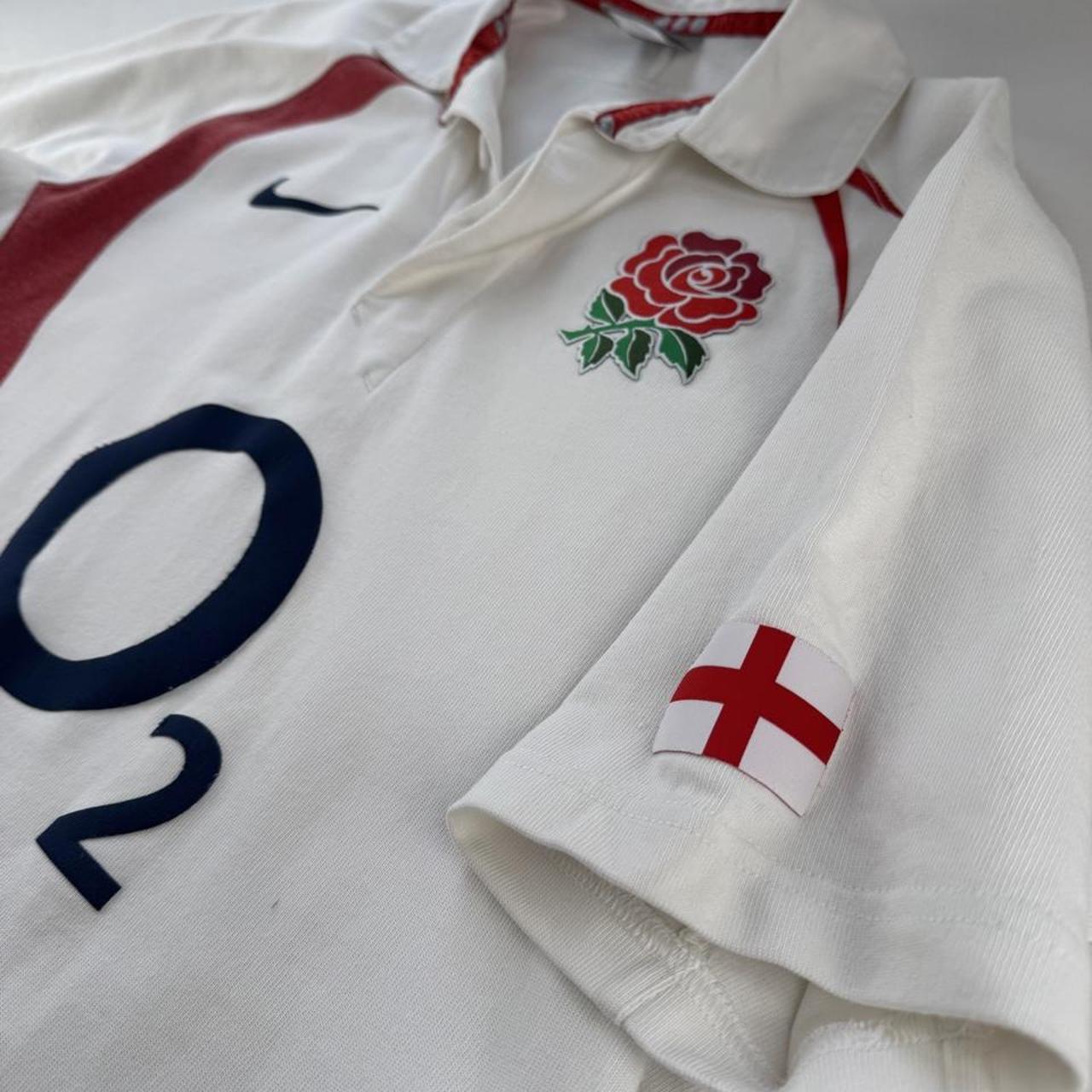 2007 England Rugby Short Sleeve Rugby Polo S