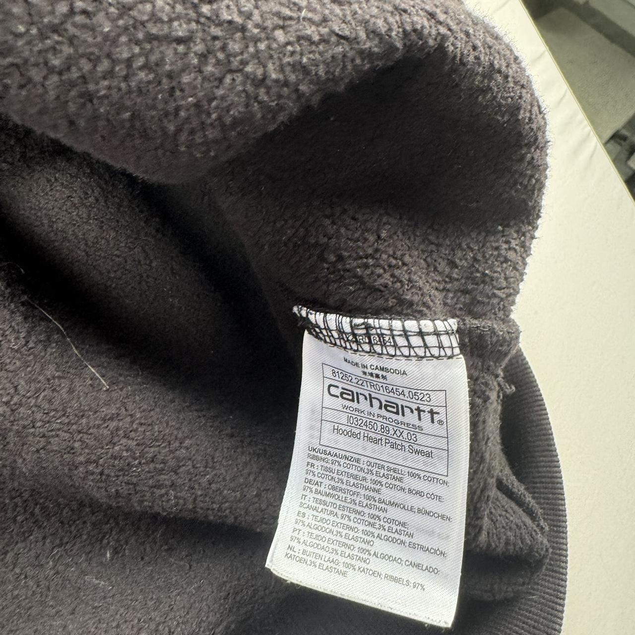 Carhartt WIP Embroidered Hooded Heart Patch Sweat Oversized L