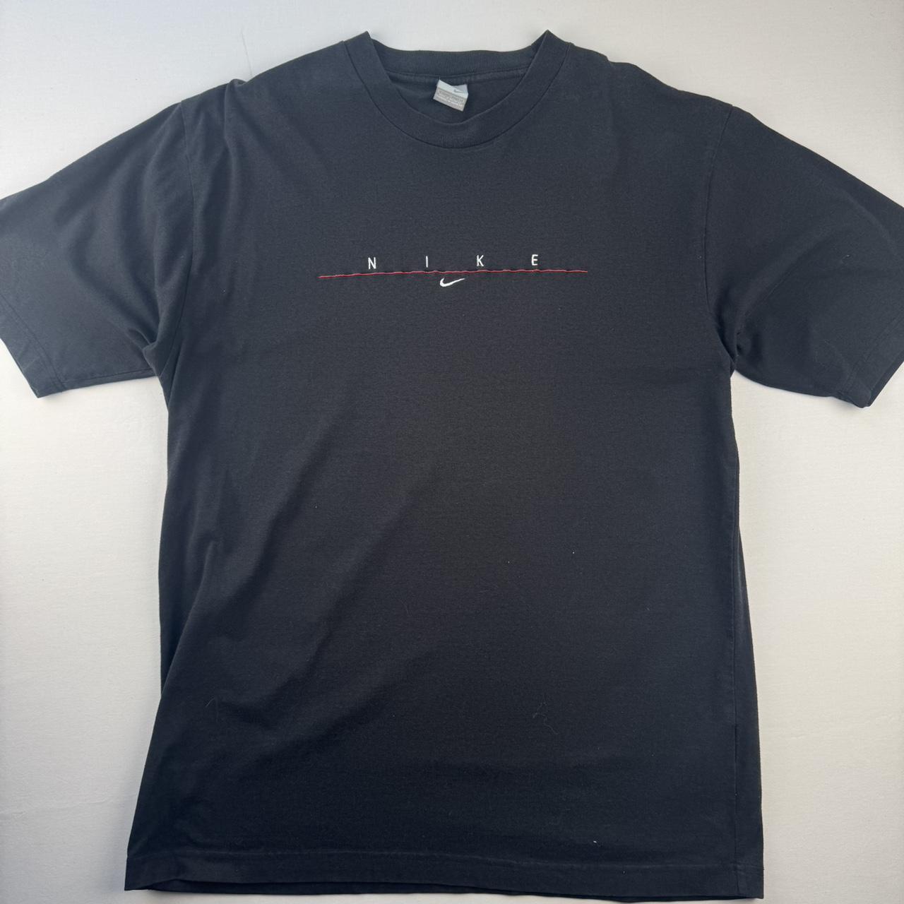 1990s Nike Embroidered Spellout Oversized T-Shirt L