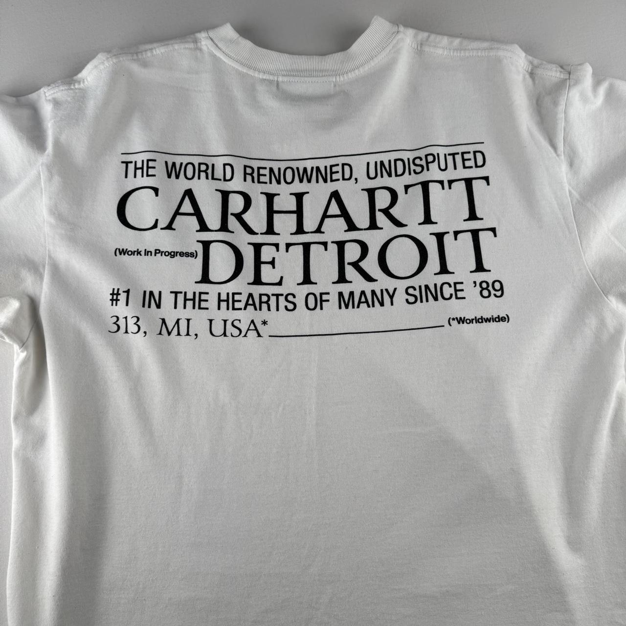 Carhartt WIP Spellout Detroit Oversized T-Shirt M