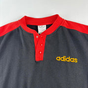 1990s Adidas Embroidered Spellout Oversized Jumper S