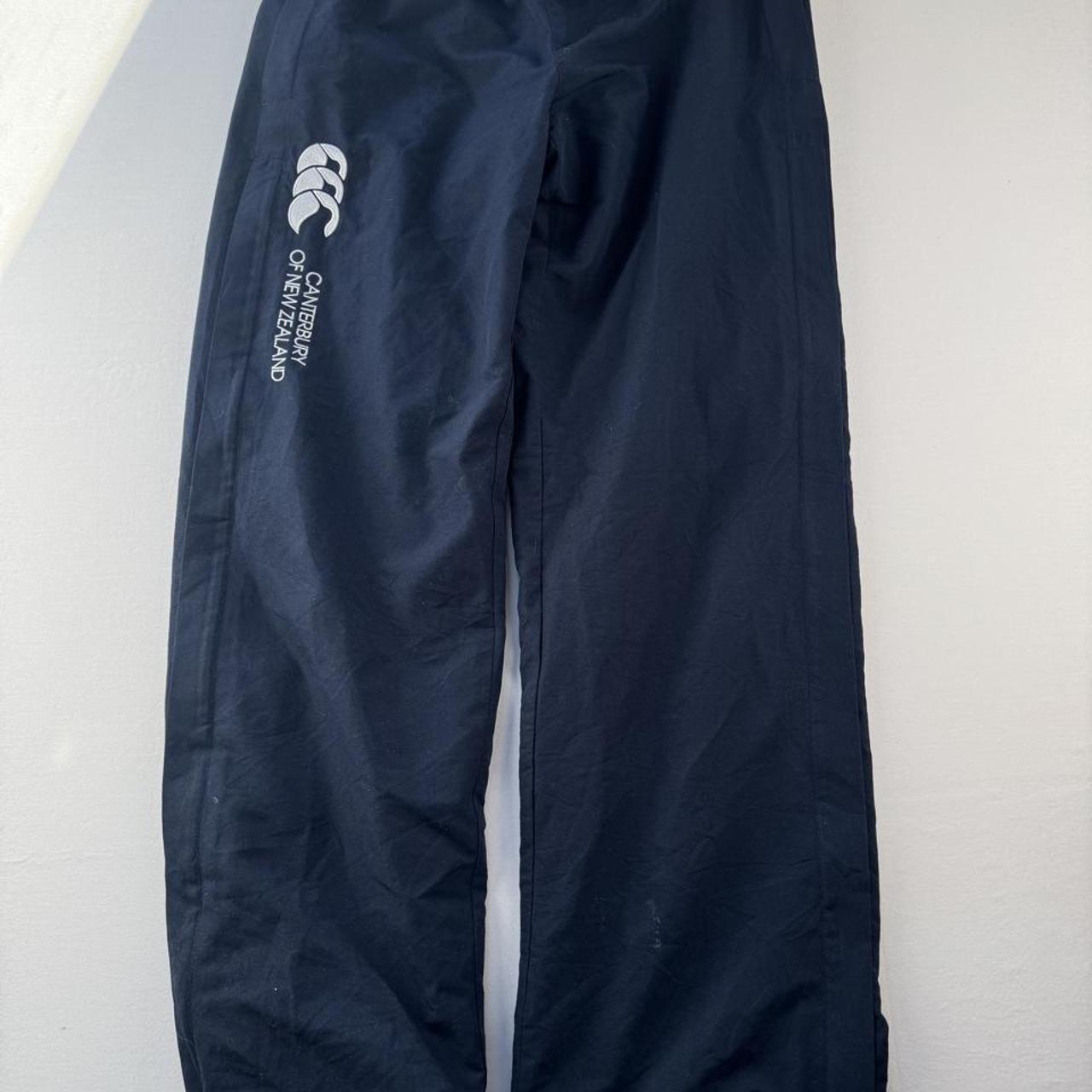 Navy White Womens Canterbury Joggers Size 10