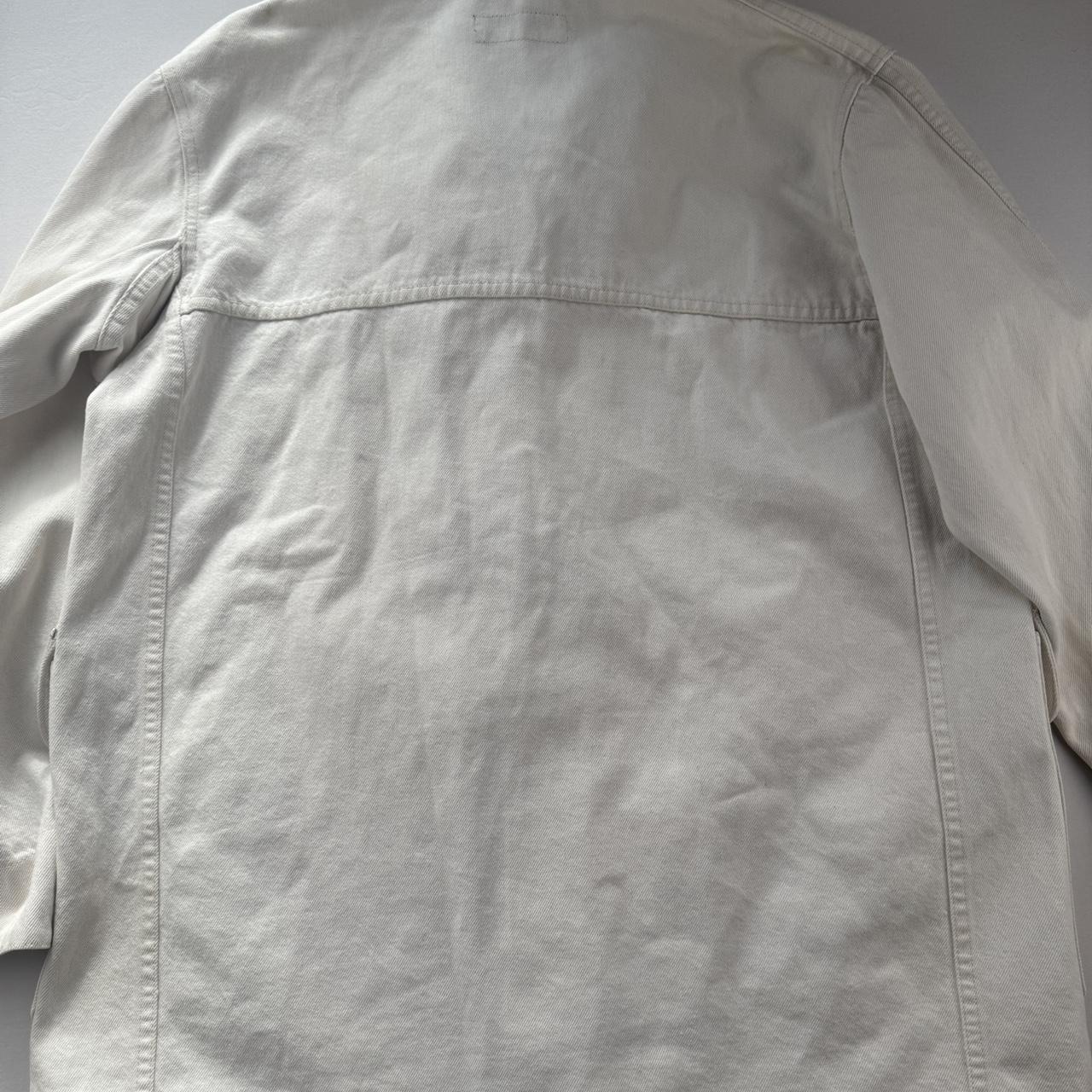 Rare Late 1990s Firemans Clasp Polo Ralph Lauren Chore Jacket with Corduroy Collar M