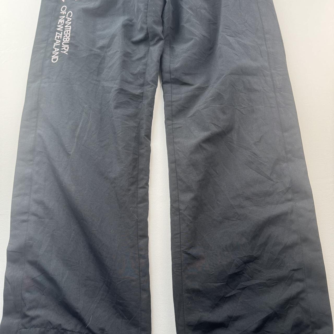 Canterbury Joggers Womens Fleece Lined Black and Pink UK12