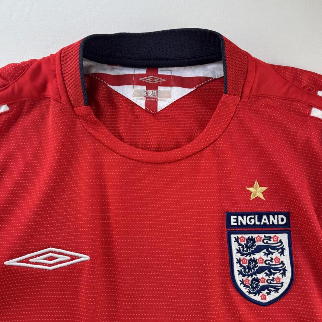 2004-06 Umbro England Away Playing Shirt S