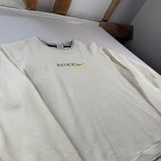 1990s Nike Embroidered Womens Sweatshirt 8-10