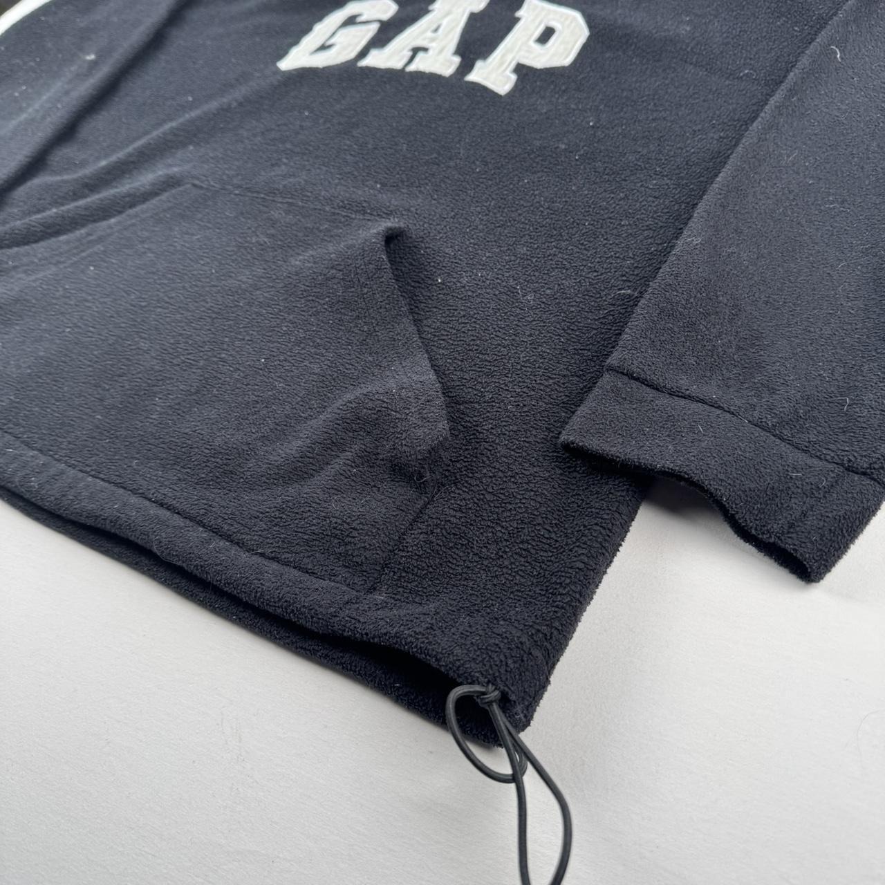 GAP Embroidered Spellout Fleece Hoodie L