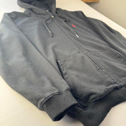 Polo Ralph Lauren Black and Red Full Zip Hoodie L