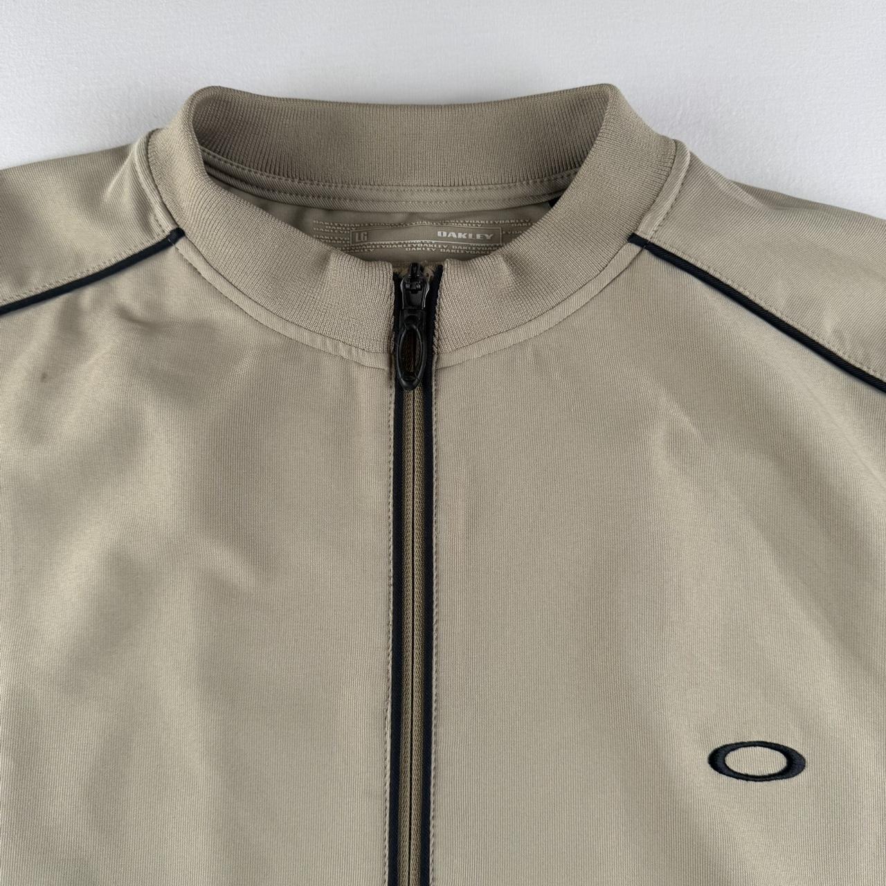 2000s Oakley Embroidered Logo Track Jacket L