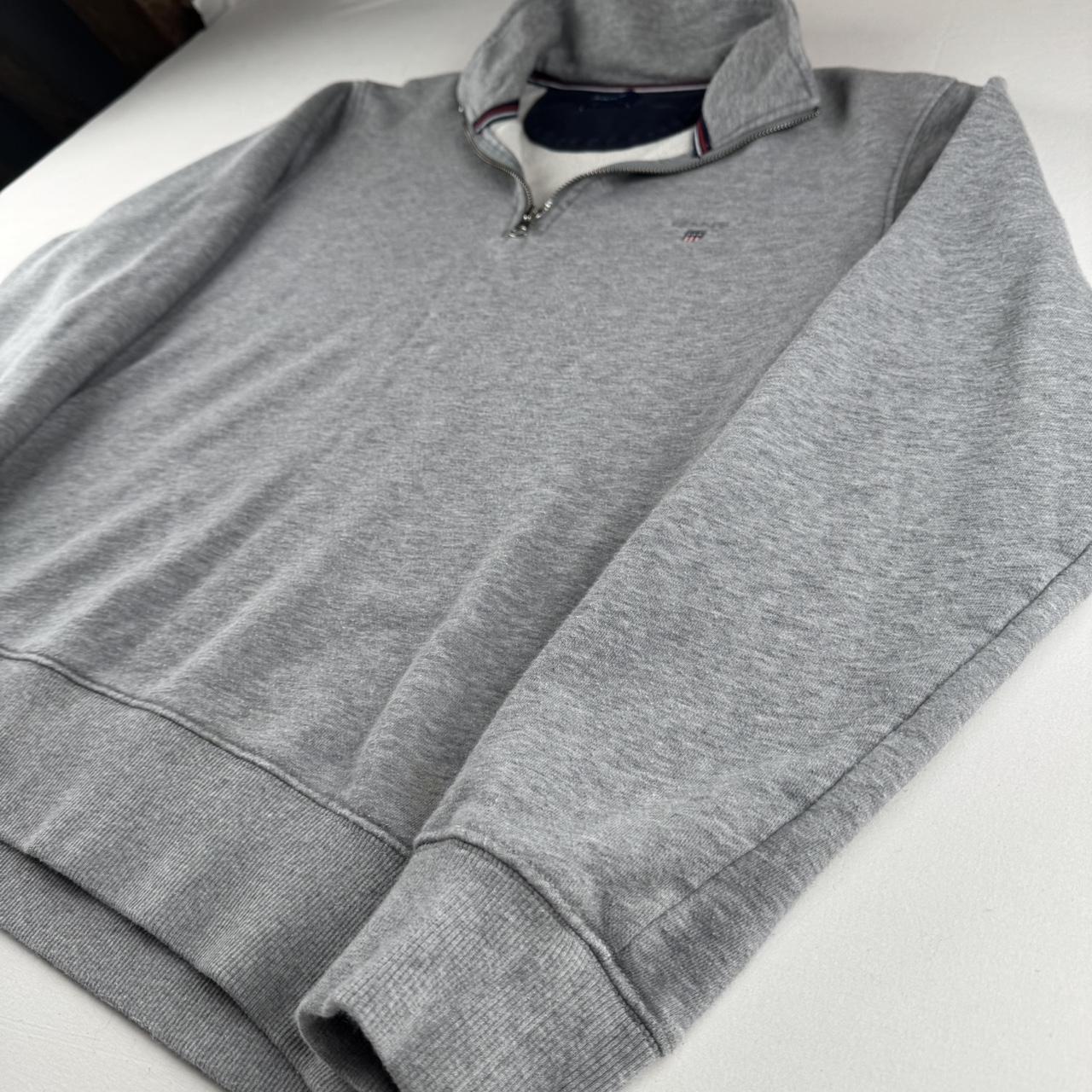 Gant Embroidered Logo Quarter Zip Fleece S