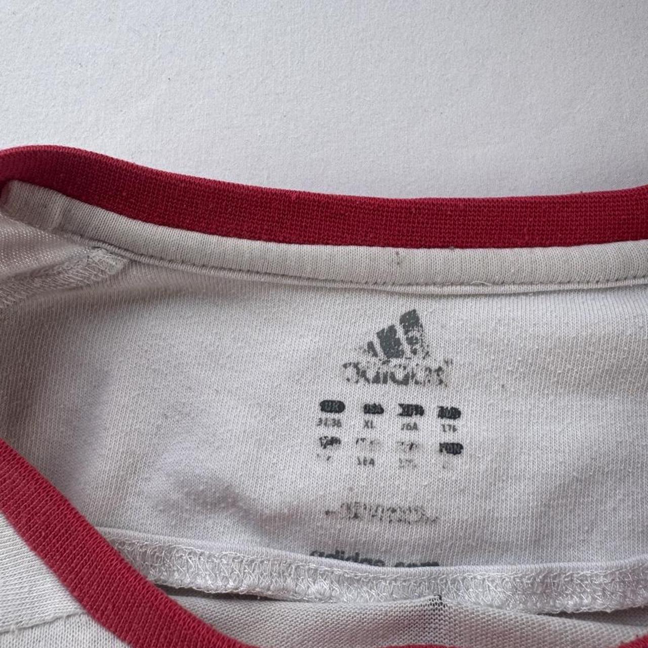 2000s Adidas Embroidered Germany Cotton T Shirt XL