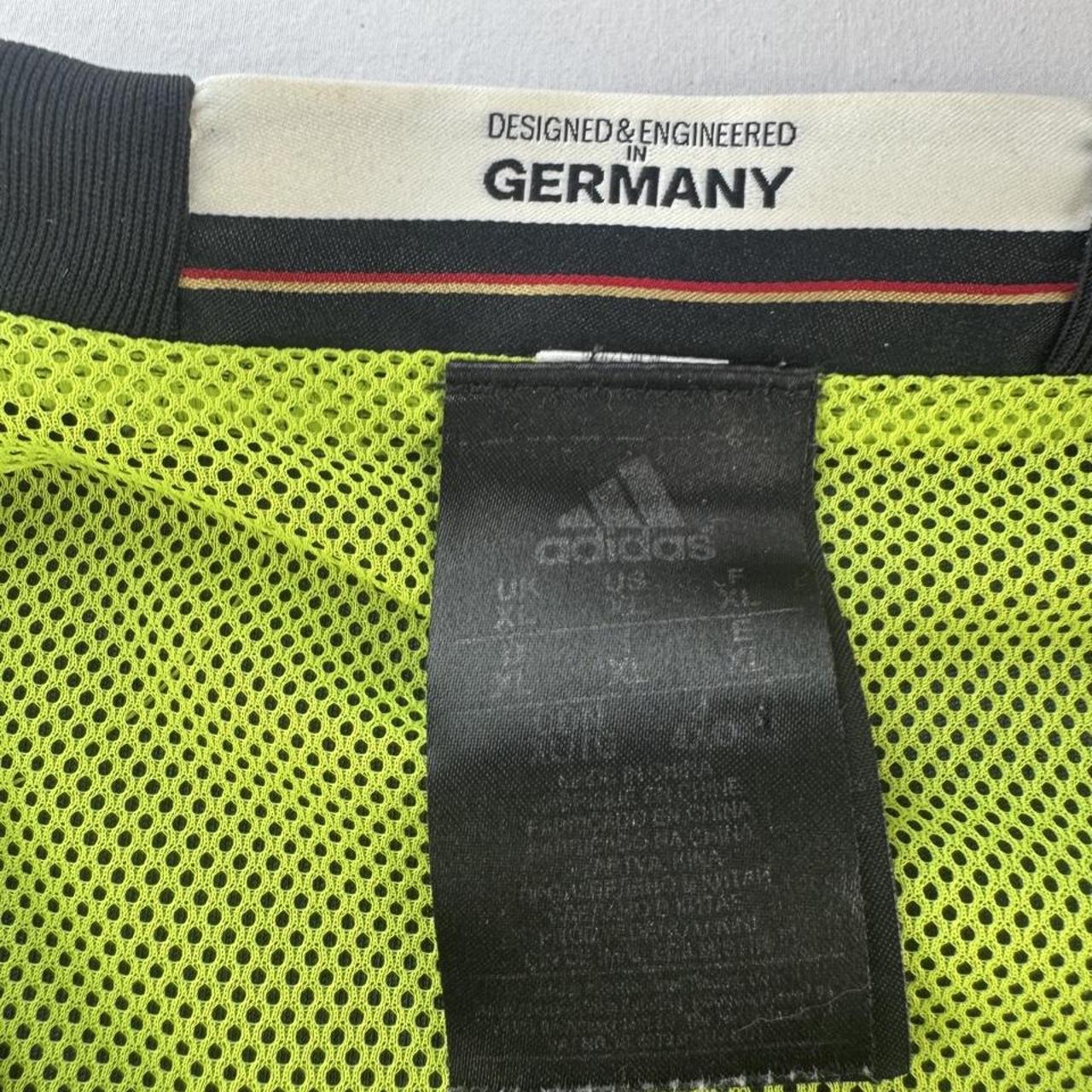 Germany Adidas 2016-17 Away Striped Playing Shirt XL