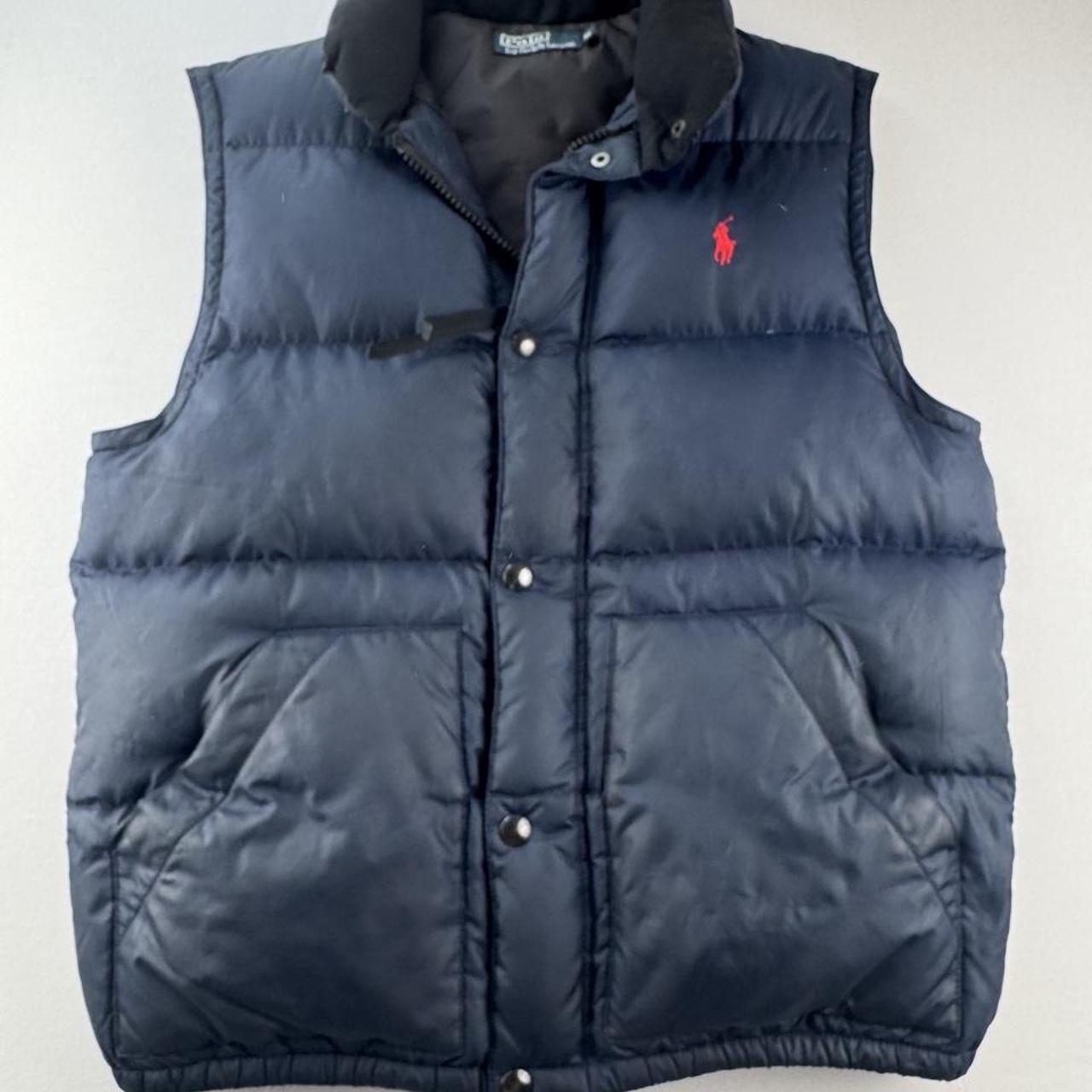Polo Ralph Lauren Embroidered Pony Down Puffer Gilet M