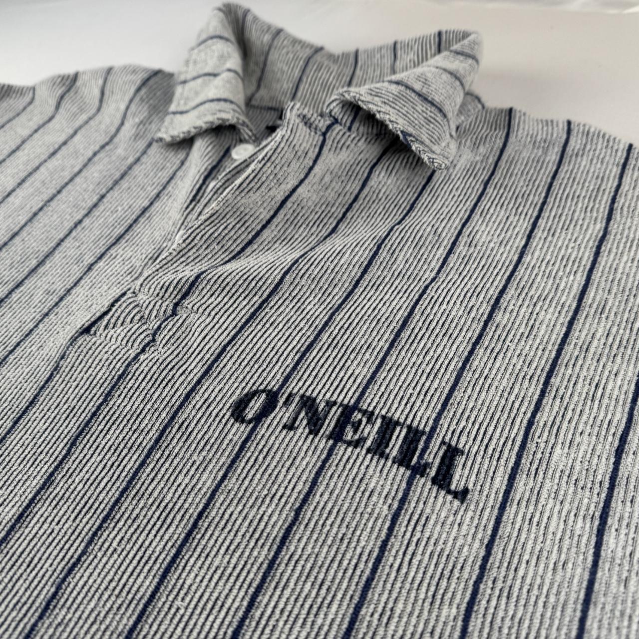 Vintage Late 1990s O'Neill Back Graphic Collared Long Jumper XL