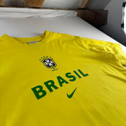 Early 2000s Nike Brazil R9 Ronaldo T Shirt L