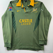 2003 Nike South Africa Springboks Rugby Polo Shirt S