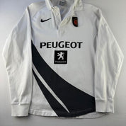 Late 2000s Nike Stade Toulousain Long Sleeve Rugby Polo S