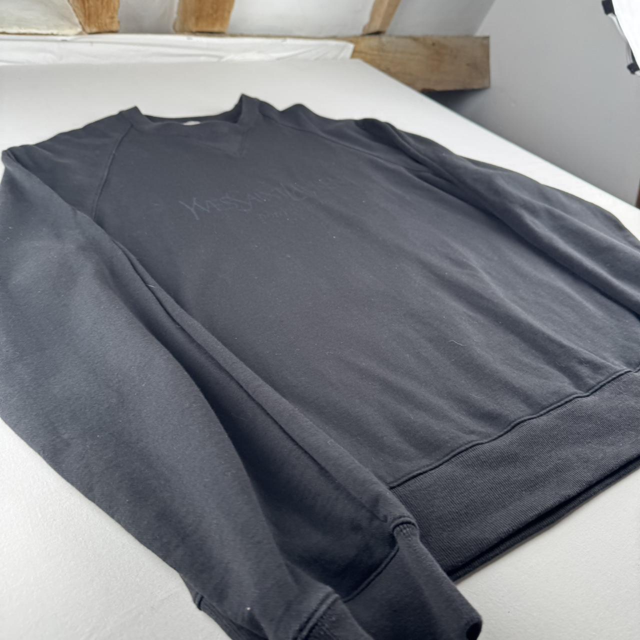Yves Saint Laurent YSL Spellout Thick Crewneck Jumper XL