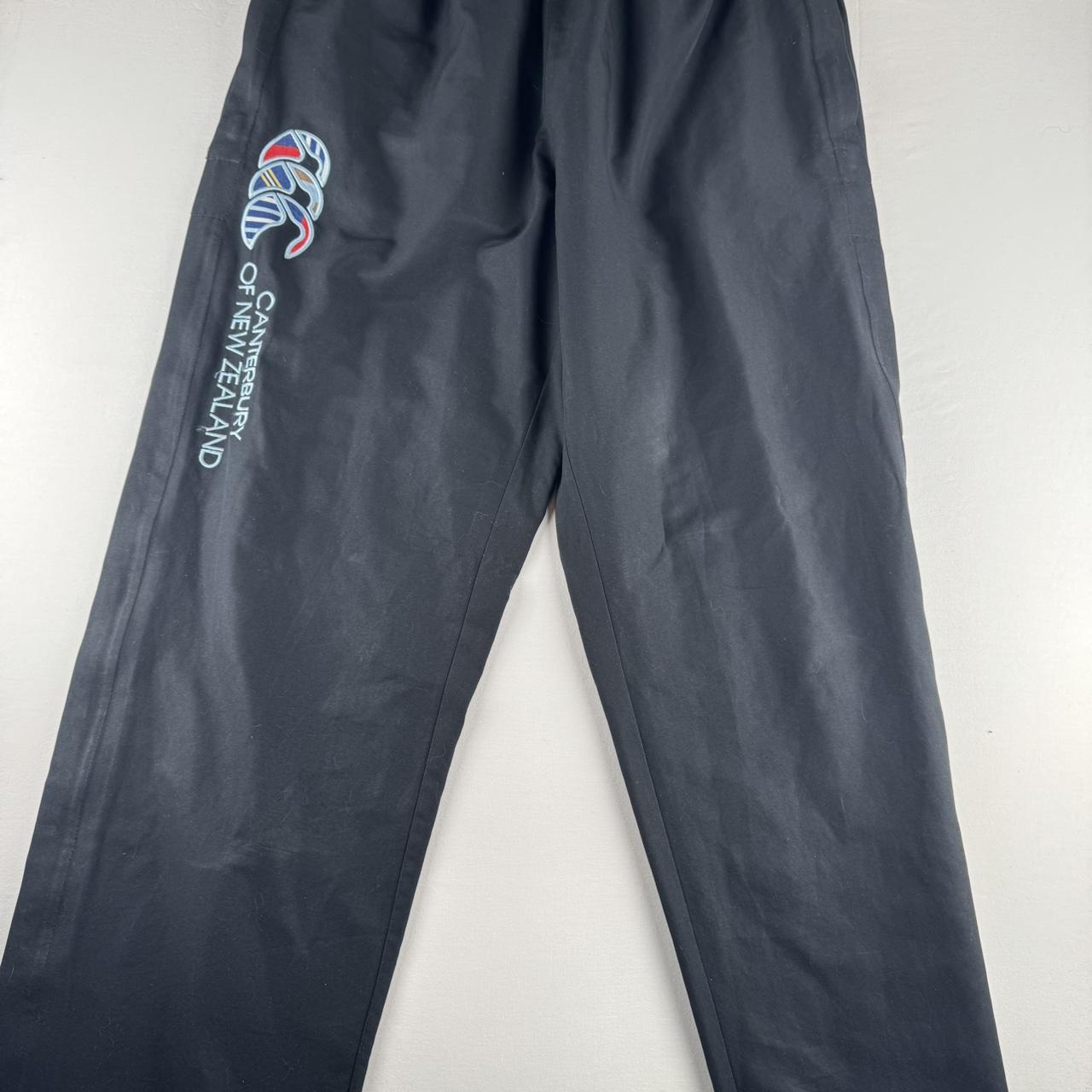 Canterbury Black Uncuffed Fleece Lined Joggers XL