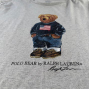 Authentic Polo Ralph Lauren Polo Bear Graphic T Shirt L