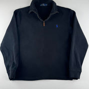 Polo Ralph Lauren Embroidered Pony Quarter Zip Fleece S