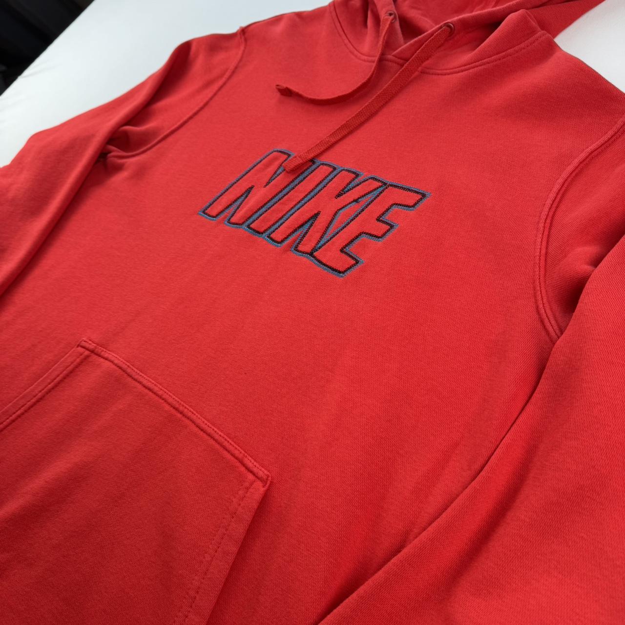 Modern Nike Embroidered Spellout Hoodie M
