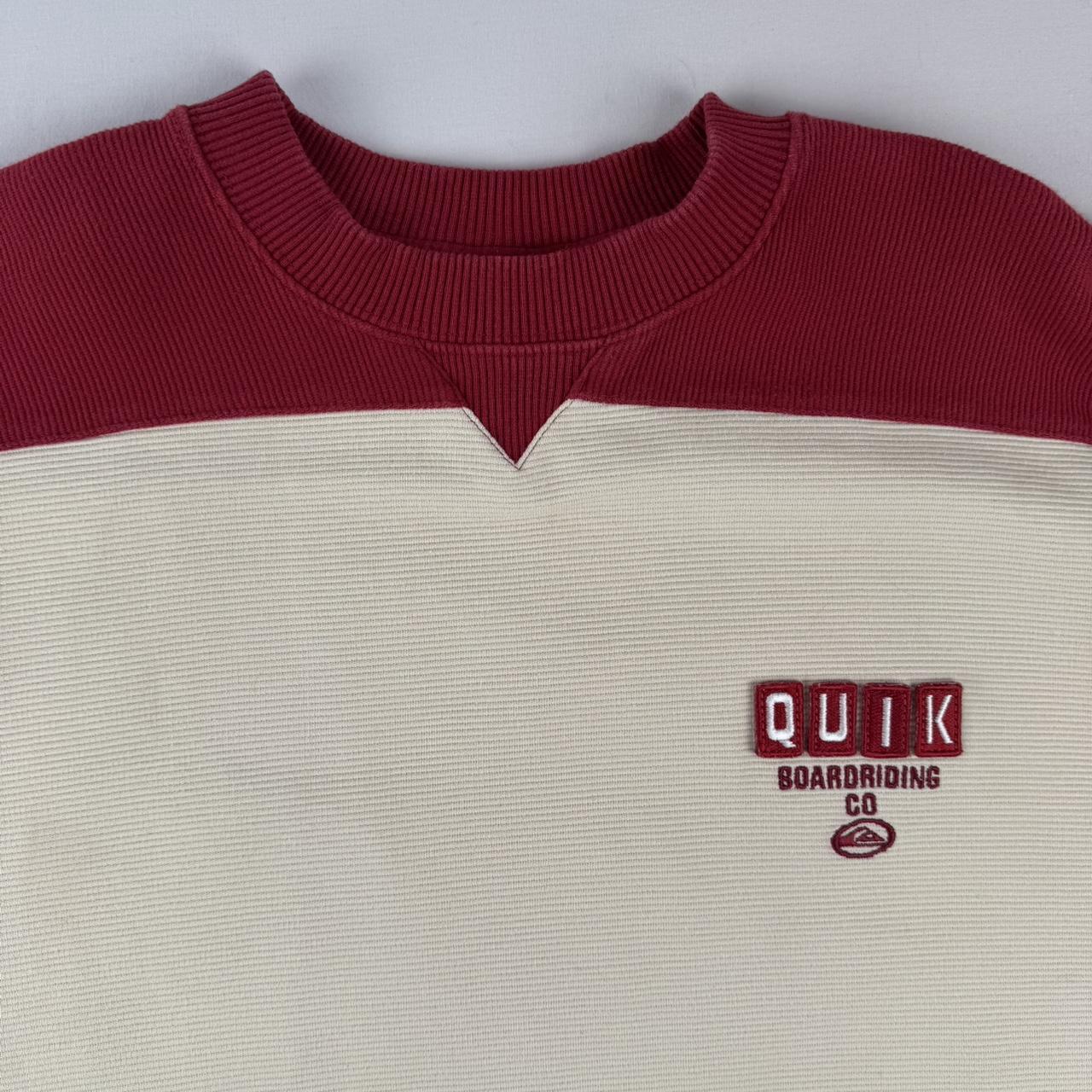 2000s Quiksilver Boarding Co Embroidered Sweatshirt XL