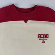 2000s Quiksilver Boarding Co Embroidered Sweatshirt XL