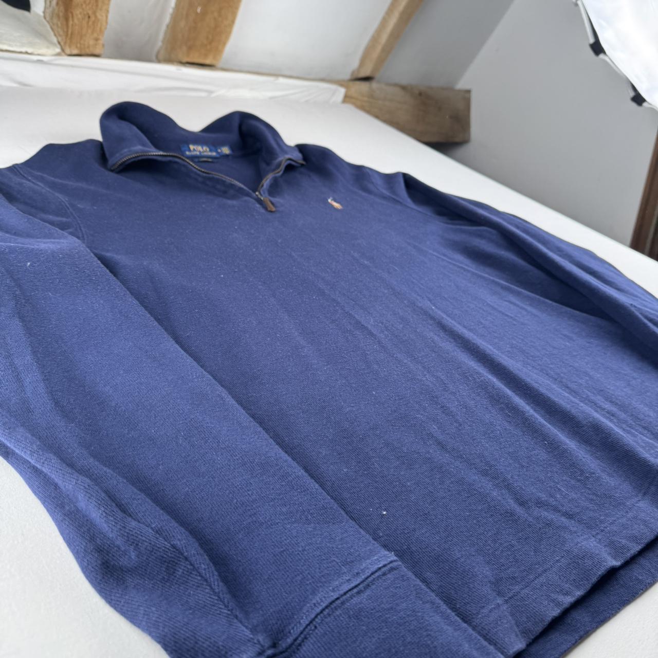 Polo Ralph Lauren Embroidered Pony Quarter Zip Fleece M