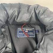 Polo Sport Puffer Jacket in Black Size L