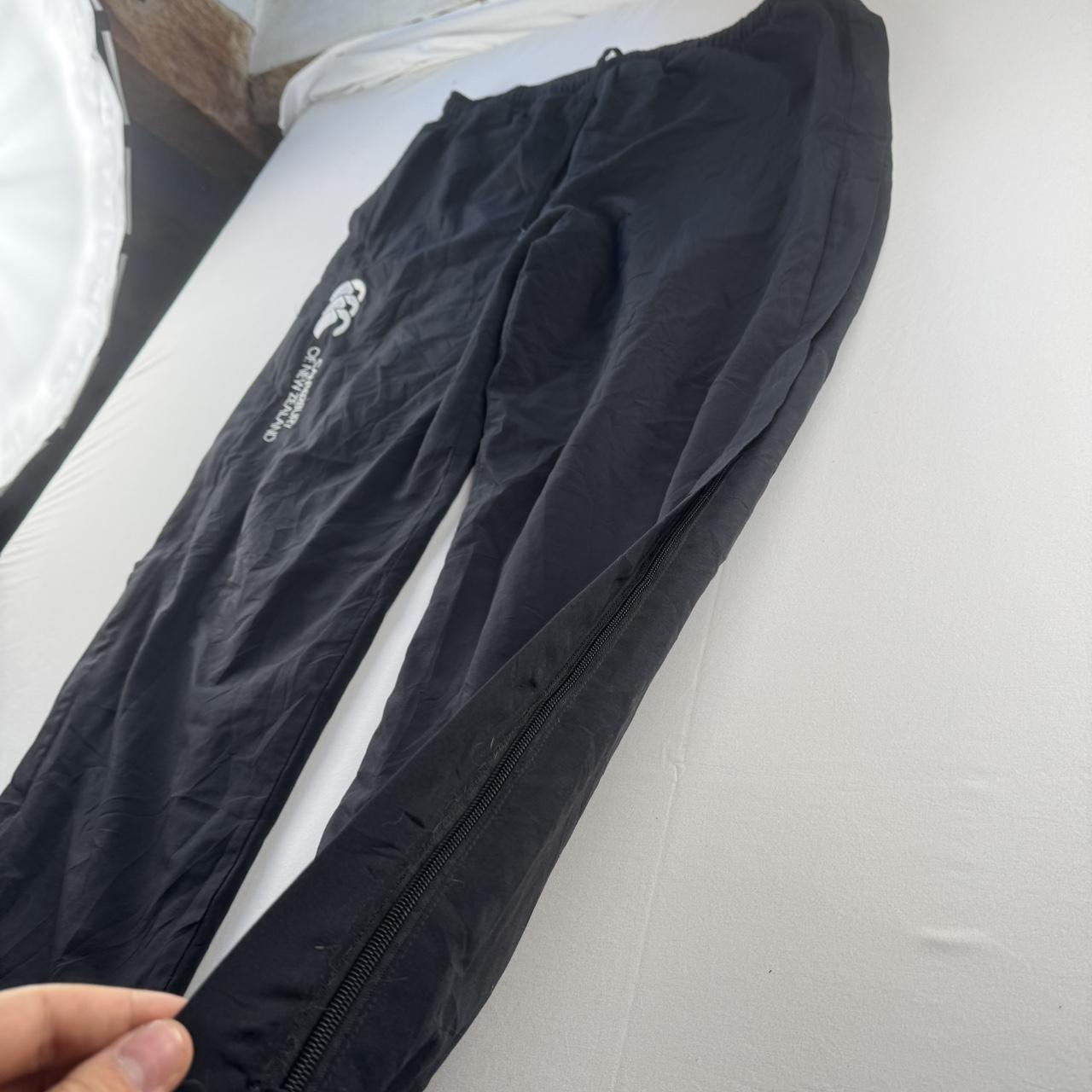 Black Uncuffed Canterbury Joggers M