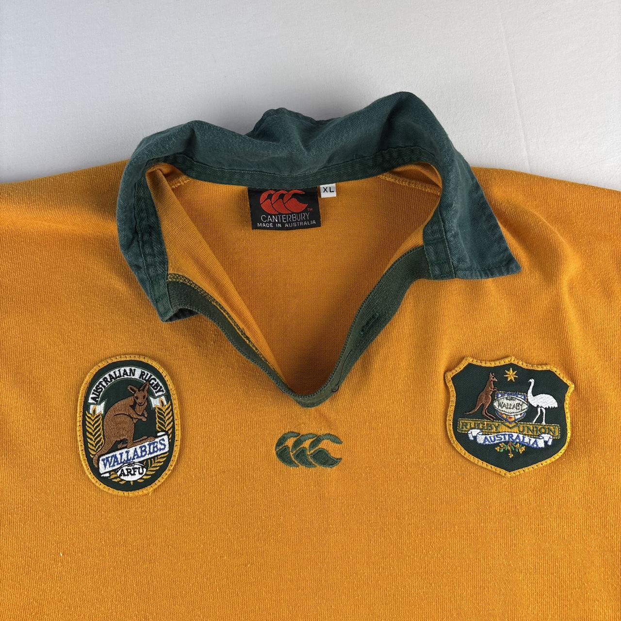 1991-93 Canterbury Australian Rugby Wallabies Rugby Polo XL