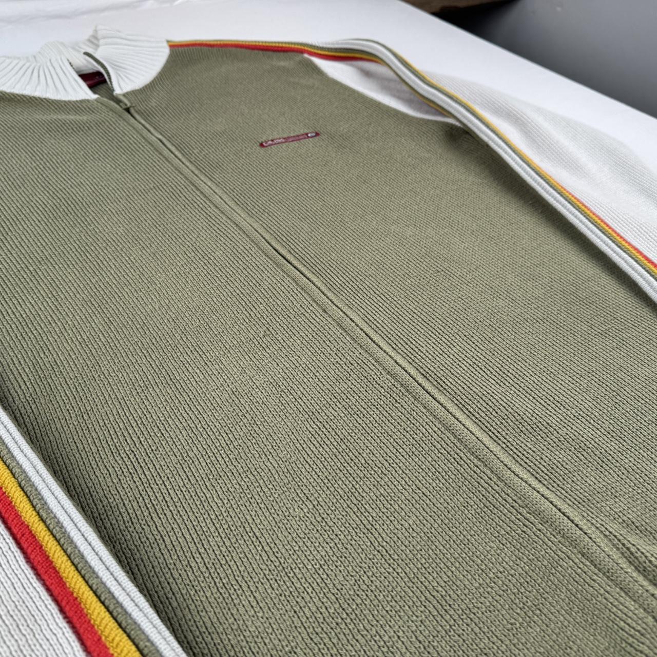 2000s Quiksilver Khaki Heavyweight Knitted Jumper