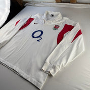 Nike England Rugby 2009 Rugby Polo Shirt XL