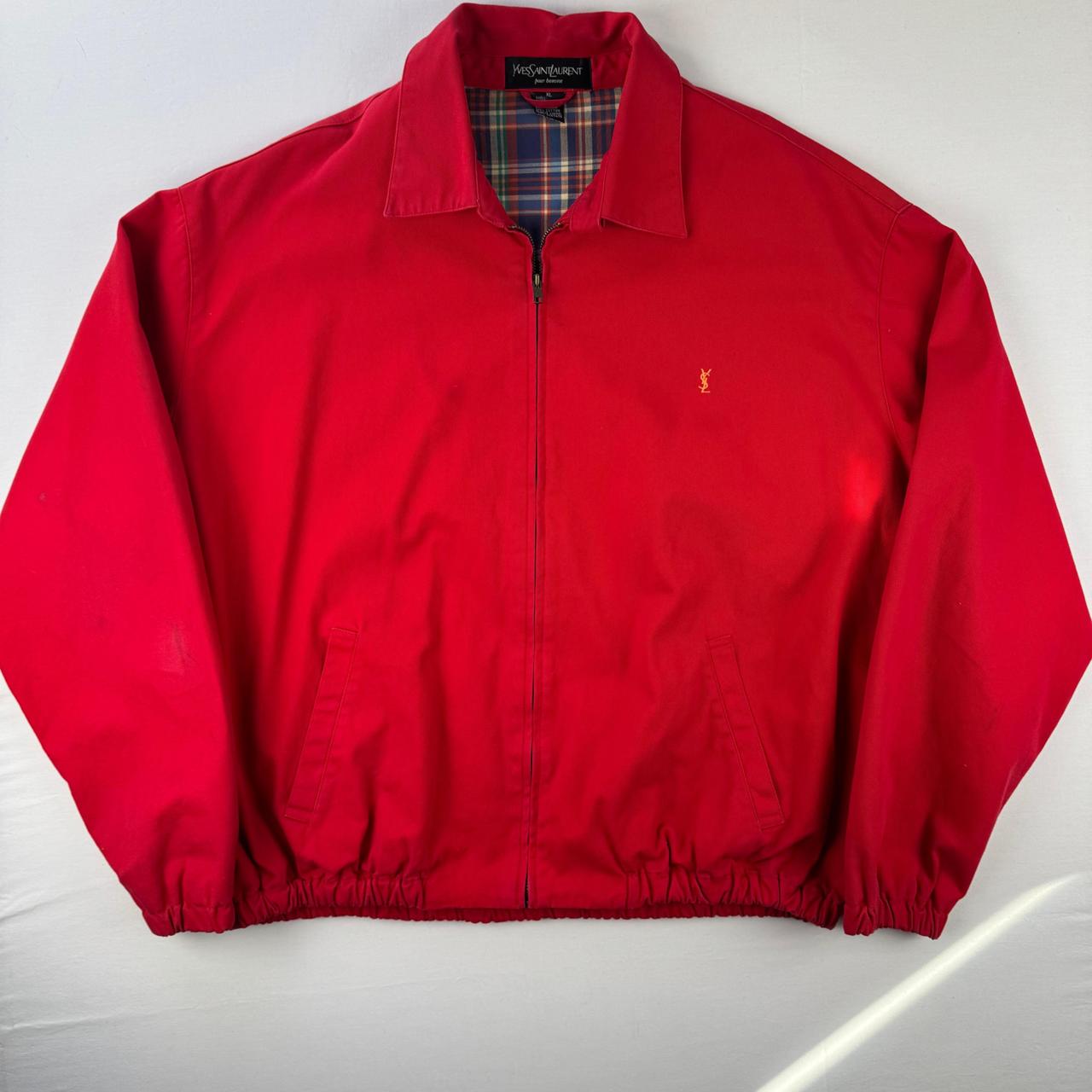 Yves Saint Laurent Jacket in Red Size XL