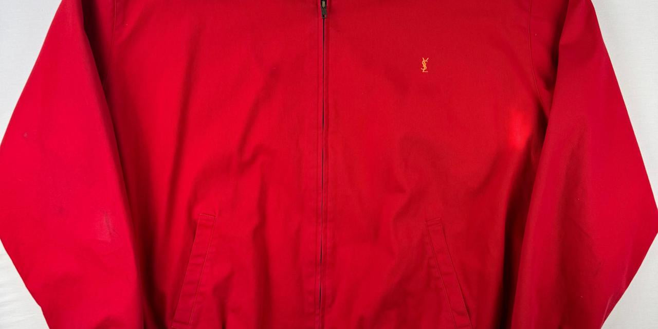 Yves Saint Laurent Jacket in Red Size XL