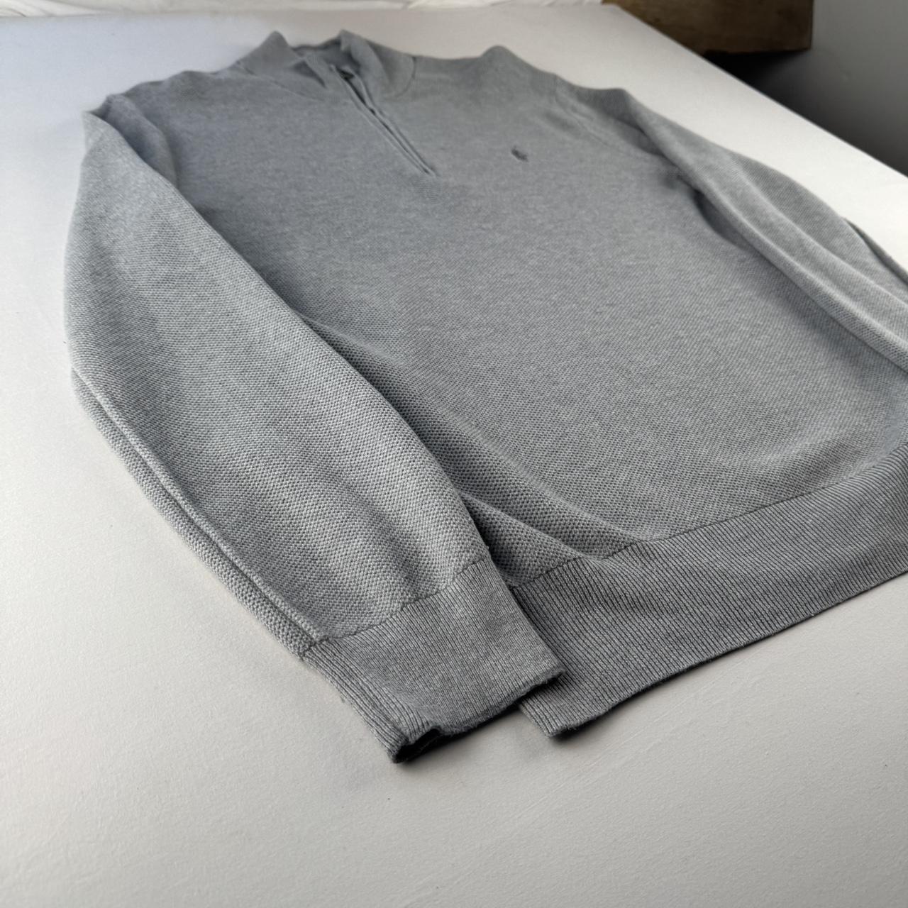 Polo Ralph Lauren Pima Cotton Grey Quarter Zip L