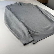 Polo Ralph Lauren Pima Cotton Grey Quarter Zip L