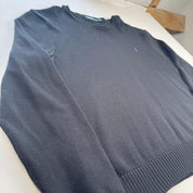 Polo By Ralph Lauren Crewneck Knit Sweater in Black Size XXL