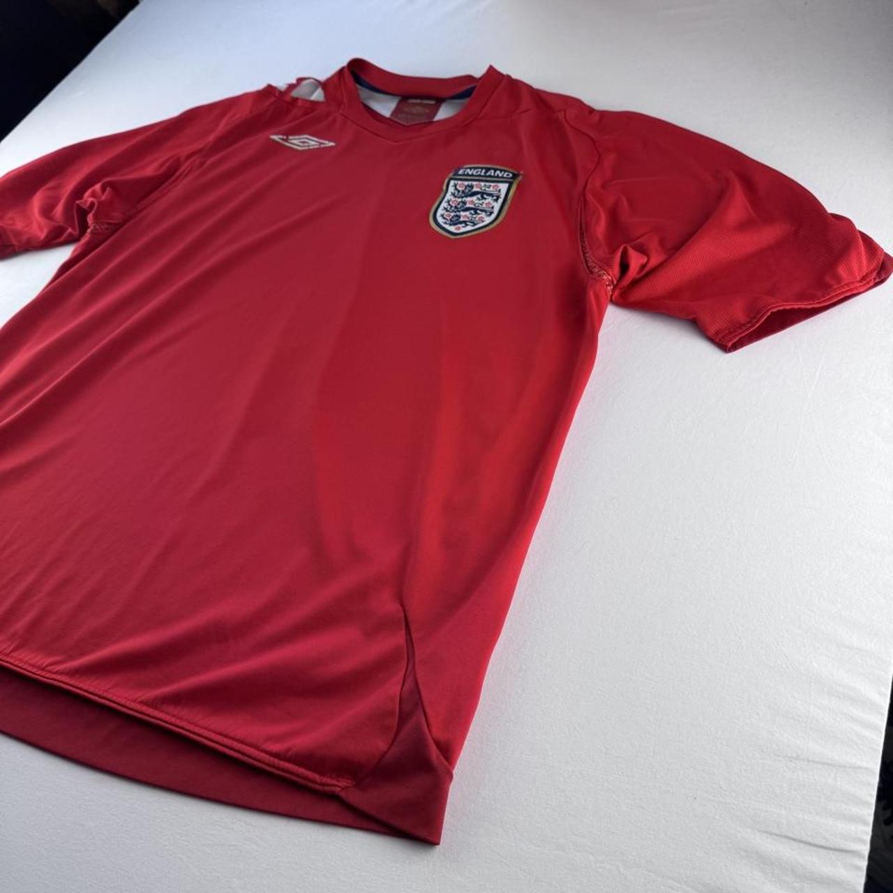 2007-09 Umbro England Away Jersey XL