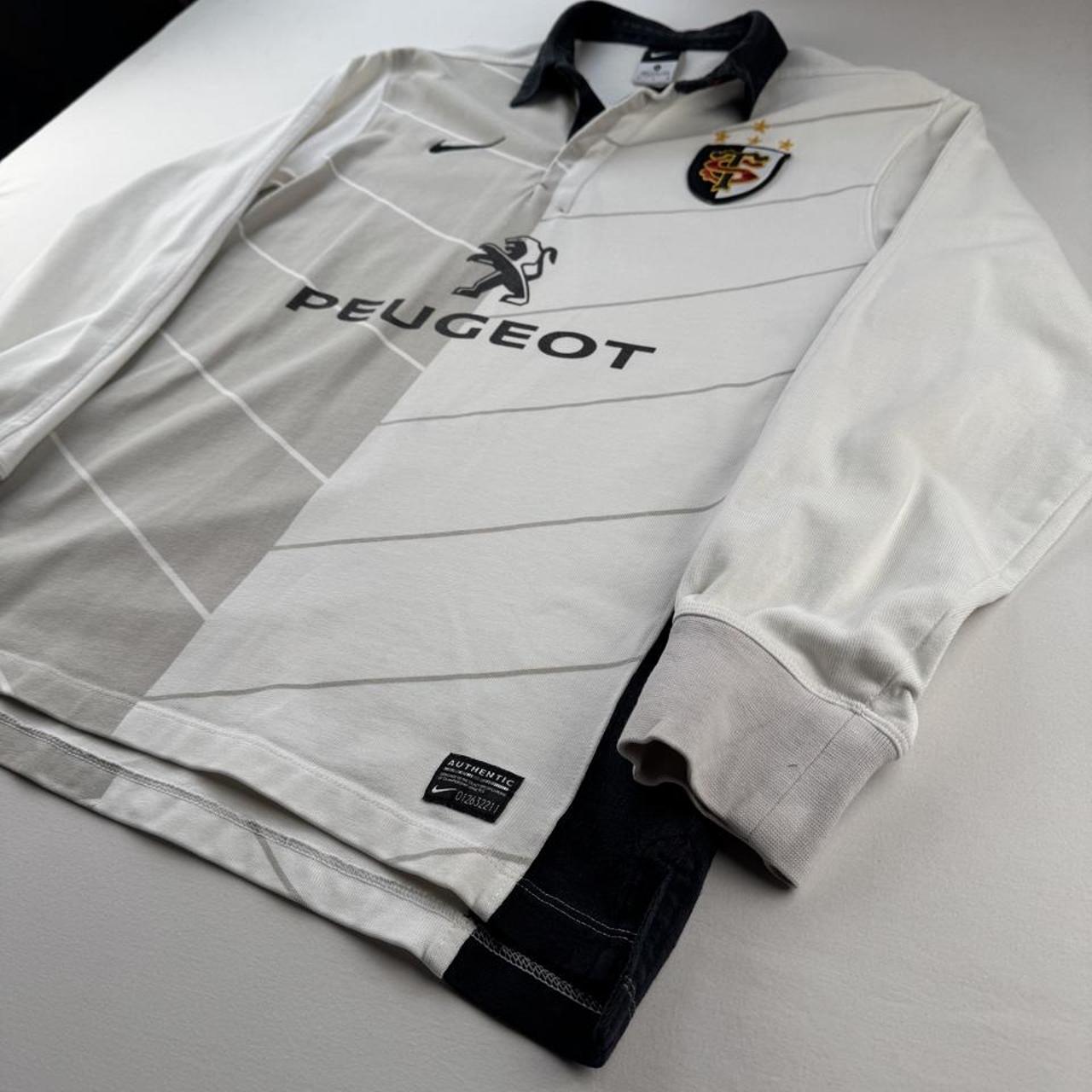 Stade Toulousain Nike Embroidered Rugby Polo Shirt M