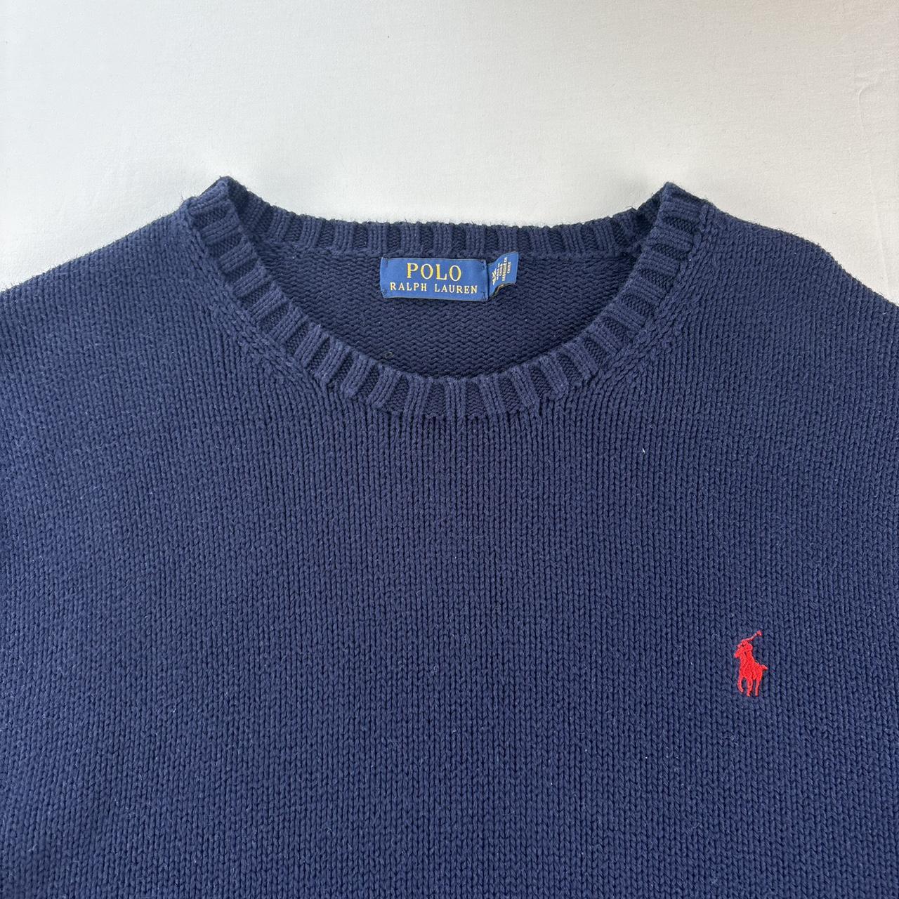 Polo Ralph Lauren Embroidered Logo Knitted Crewneck Jumper XXL