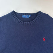Polo Ralph Lauren Embroidered Logo Knitted Crewneck Jumper XXL