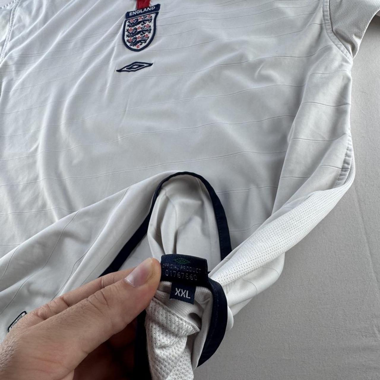 2003/05 England Umbro Reversible Playing Jersey XXL