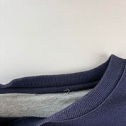 Yves Saint Laurent Striped Cotton Crewneck L