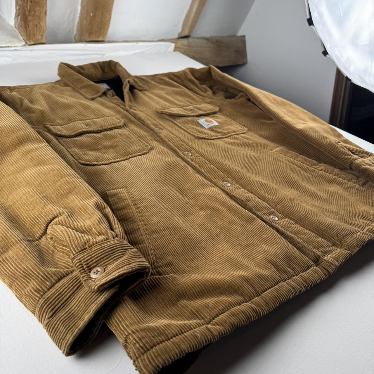 Carhartt WIP Brown Corduroy Whitsome Shacket XL