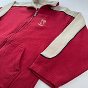 Womens 1990s Nike Embroidered Quarter Zip Fleece 8 Oversized