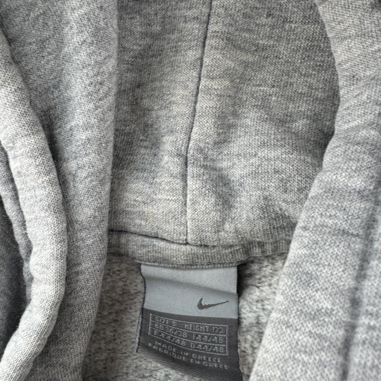 2000s Silvertag Nike Embroidered Swoosh Hoodie S